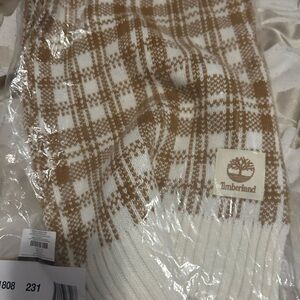 Brown Timberland scarf